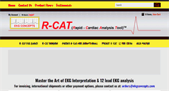 Desktop Screenshot of ekgconcepts.com